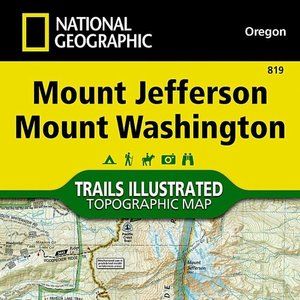 MOVING SALE | Buy by 2/21 | Mount Jefferson, Mount Washington Nat Geo MAP